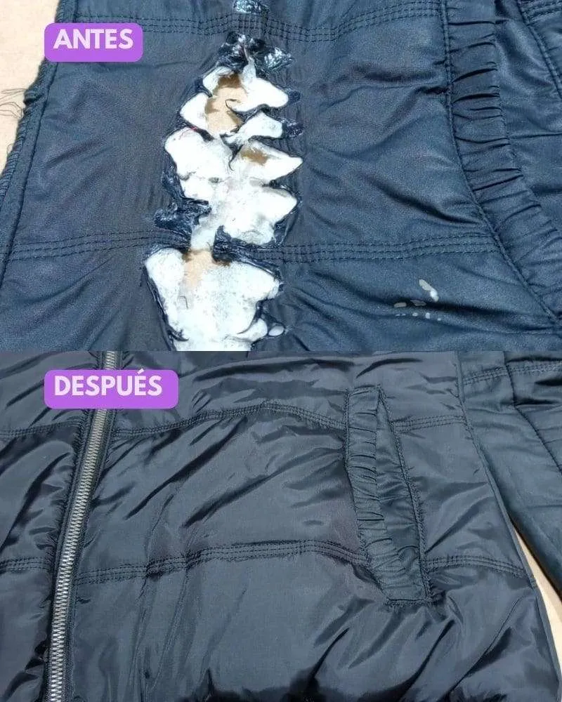 Ejemplo de transformación de una prenda realizada por ATR